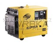 Elektrocentrála KIPOR KDE 6700TA